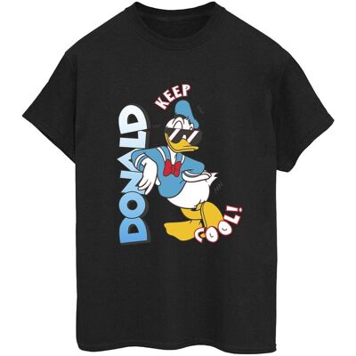 Disney Koszulka Damska / Damska Kaczor Donald Cool Cotton Boyfriend T-Shirt (3XL / Czarny) Disney Koszulka Damska / Damska Kaczor Donald Cool Cotton Boyfriend T-Shirt (3XL / Czarny)
