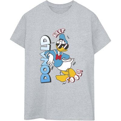 Disney Koszulka Damska / Damska Kaczor Donald Cool Cotton Boyfriend T-Shirt (S (52-55 Cm) / Jasnoszary) Disney Koszulka Damska / Damska Kaczor Donald Cool Cotton Boyfriend T-Shirt (S (52-55 Cm) / Jasnoszary)