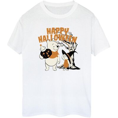 Disney Koszulka Damska / Damska Kubuś Puchatek I Prosiaczek Happy Halloween Cotton Boyfriend T-Shirt (S (52-55 Cm) / Ciepły Biały) Disney Koszulka Damska / Damska Kubuś Puchatek I Prosiaczek Happy Halloween Cotton Boyfriend T-Shirt (S (52-55 Cm) / Ciepły Biały)