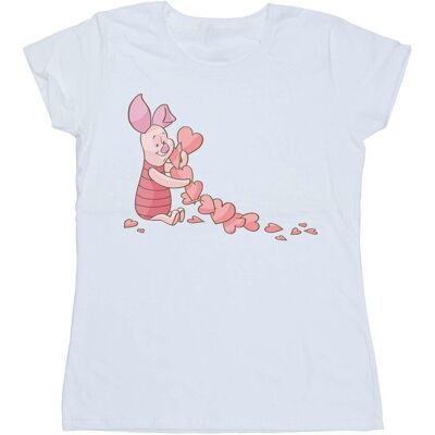 Disney Winnie The Pooh Prosiaczek Naszyjnik z Sercami T-Shirt - T-Shirt Disney Winnie The Pooh Prosiaczek Naszyjnik z Sercami T-Shirt - T-Shirt