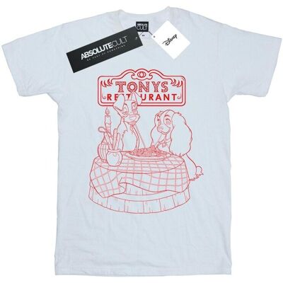 Disney Koszulka Damska / Damska Lady And The Tramp That´s Amore Cotton Boyfriend T-Shirt (XXXXXS / Ciepły Biały) Disney Koszulka Damska / Damska Lady And The Tramp That´s Amore Cotton Boyfriend T-Shirt (XXXXXS / Ciepły Biały)