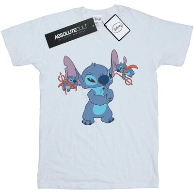 Disney Koszulka Damska / Damska Lilo And Stitch Little Devils Cotton Boyfriend T-Shirt (S (52-55 Cm) / Ciepły Biały) Disney Koszulka Damska / Damska Lilo And Stitch Little Devils Cotton Boyfriend T-Shirt (S (52-55 Cm) / Ciepły Biały)