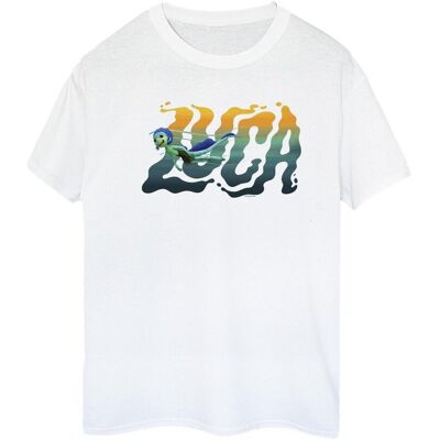 Disney Koszulka Damska/ Damska Luca Swim Cotton Boyfriend T-Shirt (XXXXXS / Ciepły Biały) Disney Koszulka Damska/ Damska Luca Swim Cotton Boyfriend T-Shirt (XXXXXS / Ciepły Biały)