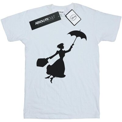 Disney Koszulka Damska / Damska Mary Poppins Flying Silhouette Cotton Boyfriend T-Shirt (S (52-55 Cm) / Ciepły Biały) Disney Koszulka Damska / Damska Mary Poppins Flying Silhouette Cotton Boyfriend T-Shirt (S (52-55 Cm) / Ciepły Biały)