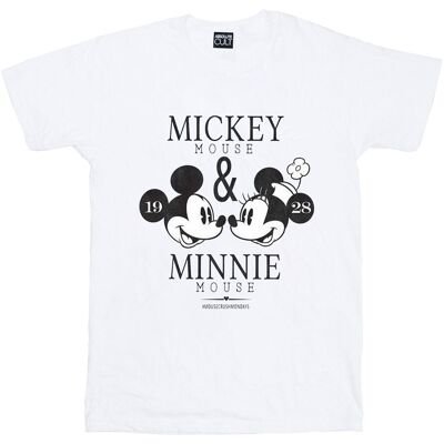 Disney Koszulka Damska / Damska Mickey And Minnie Mouse Mousecrush Mondays Cotton Boyfriend T-Shirt (S (52-55 Cm) / Ciepły Biały) Disney Koszulka Damska / Damska Mickey And Minnie Mouse Mousecrush Mondays Cotton Boyfriend T-Shirt (S (52-55 Cm) / Ciepły Biały)