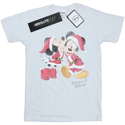 Koszulka z bawełny Disney Mickey Minnie Świąteczny Pocałunek - T-shirt Koszulka z bawełny Disney Mickey Minnie Świąteczny Pocałunek - T-shirt