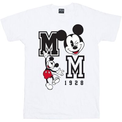Disney Koszulka Damska / Damska Mickey Mouse Jump And Wink Cotton Boyfriend T-Shirt (S (52-55 Cm) / Ciepły Biały) Disney Koszulka Damska / Damska Mickey Mouse Jump And Wink Cotton Boyfriend T-Shirt (S (52-55 Cm) / Ciepły Biały)