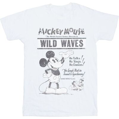 Koszulka Mickey Mouse Making Waves dla kobiet - Biały Koszulka Mickey Mouse Making Waves dla kobiet - Biały