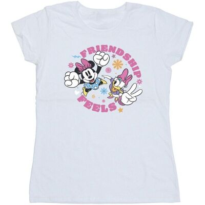 Disney Koszulka Damska / Damska Minnie Mouse Daisy Friendship Cotton T-Shirt (XXL (193cm) / Ciepły Biały) Disney Koszulka Damska / Damska Minnie Mouse Daisy Friendship Cotton T-Shirt (XXL (193cm) / Ciepły Biały)