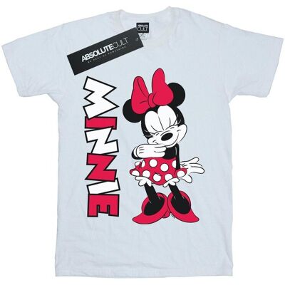 Disney Koszulka Damska / Damska Minnie Mouse Giggling Cotton Boyfriend T-Shirt (S (52-55 Cm) / Ciepły Biały) Disney Koszulka Damska / Damska Minnie Mouse Giggling Cotton Boyfriend T-Shirt (S (52-55 Cm) / Ciepły Biały)