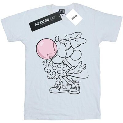 Disney Koszulka Damska / Damska Minnie Mouse Gum Bubble Cotton Boyfriend T-Shirt (S (52-55 Cm) / Ciepły Biały) Disney Koszulka Damska / Damska Minnie Mouse Gum Bubble Cotton Boyfriend T-Shirt (S (52-55 Cm) / Ciepły Biały)