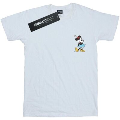 Disney Koszulka Damska / Damska Minnie Mouse Kick Chest Cotton Boyfriend T-Shirt (S (52-55 Cm) / Ciepły Biały) Disney Koszulka Damska / Damska Minnie Mouse Kick Chest Cotton Boyfriend T-Shirt (S (52-55 Cm) / Ciepły Biały)