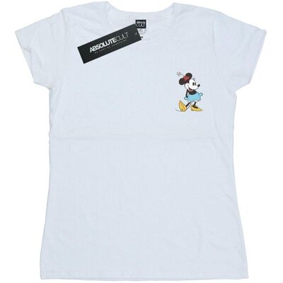 Disney Koszulka Damska / Damska Minnie Mouse Kick Chest Cotton T-Shirt (L / Ciepły Biały) Disney Koszulka Damska / Damska Minnie Mouse Kick Chest Cotton T-Shirt (L / Ciepły Biały)