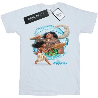 Disney Koszulka Damska / Damska Moana And Maui Wave Cotton Boyfriend T-Shirt (S (52-55 Cm) / Ciepły Biały) Disney Koszulka Damska / Damska Moana And Maui Wave Cotton Boyfriend T-Shirt (S (52-55 Cm) / Ciepły Biały)