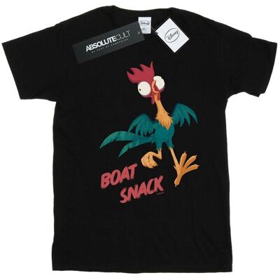 Disney Koszulka Damska / Damska Moana Boat Snack Cotton Boyfriend T-Shirt (3XL / Czarny) Disney Koszulka Damska / Damska Moana Boat Snack Cotton Boyfriend T-Shirt (3XL / Czarny)