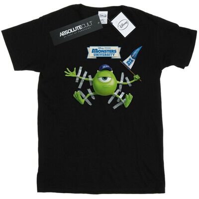 Disney Koszulka Damska / Damska Monsters University Taped Mike Cotton Boyfriend T-Shirt (3XL / Czarny) Disney Koszulka Damska / Damska Monsters University Taped Mike Cotton Boyfriend T-Shirt (3XL / Czarny)