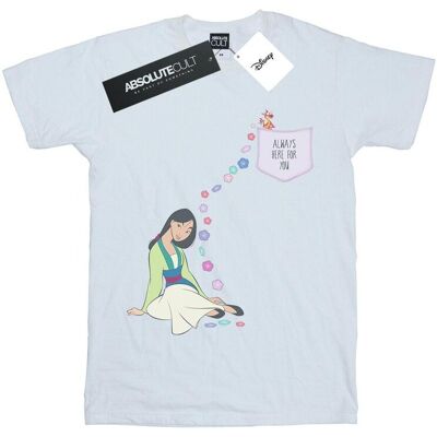 Disney Koszulka Damska / Damska Mulan Always Here For You Cotton Boyfriend T-Shirt (S (52-55 Cm) / Ciepły Biały) Disney Koszulka Damska / Damska Mulan Always Here For You Cotton Boyfriend T-Shirt (S (52-55 Cm) / Ciepły Biały)