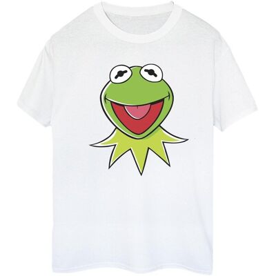 Disney Koszulka Damska / Damska Muppets Kermit Head Cotton Boyfriend T-Shirt (S (52-55 Cm) / Ciepły Biały) Disney Koszulka Damska / Damska Muppets Kermit Head Cotton Boyfriend T-Shirt (S (52-55 Cm) / Ciepły Biały)