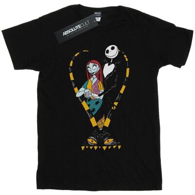 Disney Koszulka Damska / Damska Nightmare Before Christmas Jack And Sally Love Cotton Boyfriend T-Shirt (3XL / Czarny) Disney Koszulka Damska / Damska Nightmare Before Christmas Jack And Sally Love Cotton Boyfriend T-Shirt (3XL / Czarny)