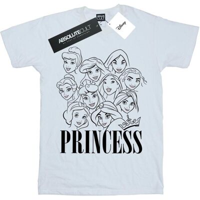 Disney Koszulka Damska / Damska Princess Multi Faces Cotton Boyfriend T-Shirt (S (52-55 Cm) / Ciepły Biały) Disney Koszulka Damska / Damska Princess Multi Faces Cotton Boyfriend T-Shirt (S (52-55 Cm) / Ciepły Biały)