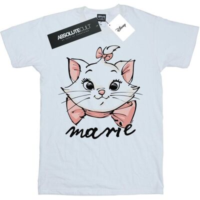 Disney Koszulka Damska / Damska The Aristocats Marie Sketch Face Cotton Boyfriend T-Shirt (XXXXXS / Ciepły Biały) Disney Koszulka Damska / Damska The Aristocats Marie Sketch Face Cotton Boyfriend T-Shirt (XXXXXS / Ciepły Biały)