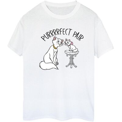 Disney Koszulka Damska / Damska The Aristocats Purrfect Pair Cotton Boyfriend T-Shirt (S (52-55 Cm) / Ciepły Biały) Disney Koszulka Damska / Damska The Aristocats Purrfect Pair Cotton Boyfriend T-Shirt (S (52-55 Cm) / Ciepły Biały)