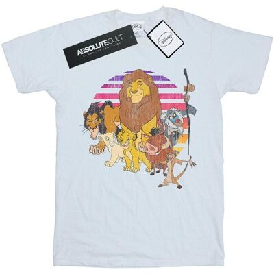 Disney Koszulka Damska / Damska The Lion King Pride Family Cotton Boyfriend T-Shirt (S (52-55 Cm) / Ciepły Biały) Disney Koszulka Damska / Damska The Lion King Pride Family Cotton Boyfriend T-Shirt (S (52-55 Cm) / Ciepły Biały)