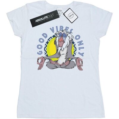 Disney Koszulka Damska / Damska The Lion King Rafiki Good Vibes Only Cotton T-Shirt (S (52-55 Cm) / Ciepły Biały) Disney Koszulka Damska / Damska The Lion King Rafiki Good Vibes Only Cotton T-Shirt (S (52-55 Cm) / Ciepły Biały)
