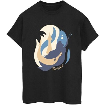 Disney Koszulka Damska / Damska The Little Mermaid Colour Silhouettes Cotton Boyfriend T-Shirt (XXXXXS / Czarny) Disney Koszulka Damska / Damska The Little Mermaid Colour Silhouettes Cotton Boyfriend T-Shirt (XXXXXS / Czarny)