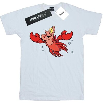 Disney Koszulka Damska / Damska The Little Mermaid Sebastian Bubbles Cotton Boyfriend T-Shirt (S (52-55 Cm) / Ciepły Biały) Disney Koszulka Damska / Damska The Little Mermaid Sebastian Bubbles Cotton Boyfriend T-Shirt (S (52-55 Cm) / Ciepły Biały)