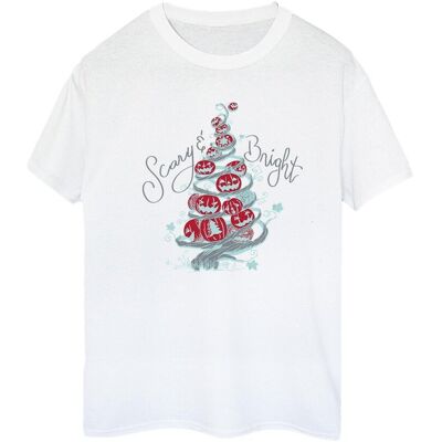 Disney Koszulka Damska / Damska The Nightmare Before Christmas Scary & Bright Cotton Boyfriend T-Shirt (S (52-55 Cm) / Ciepły Biały) Disney Koszulka Damska / Damska The Nightmare Before Christmas Scary & Bright Cotton Boyfriend T-Shirt (S (52-55 Cm) / Ciepły Biały)