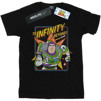 Disney Koszulka Damska / Damska Toy Story 4 Buzz To Infinity Cotton Boyfriend T-Shirt (3XL / Czarny) Disney Koszulka Damska / Damska Toy Story 4 Buzz To Infinity Cotton Boyfriend T-Shirt (3XL / Czarny)