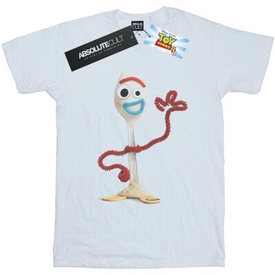 Disney Koszulka Damska / Damska Toy Story 4 Forky Cotton Boyfriend T-Shirt (XXXXXS / Ciepły Biały) Disney Koszulka Damska / Damska Toy Story 4 Forky Cotton Boyfriend T-Shirt (XXXXXS / Ciepły Biały)