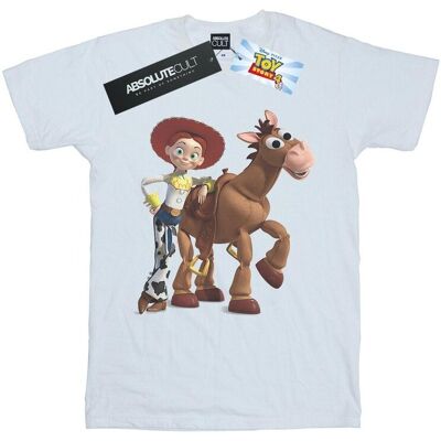 Disney Koszulka Damska / Damska Toy Story 4 Jessie I Bullseye Cotton Boyfriend T-Shirt (S (52-55 Cm) / Ciepły Biały) Disney Koszulka Damska / Damska Toy Story 4 Jessie I Bullseye Cotton Boyfriend T-Shirt (S (52-55 Cm) / Ciepły Biały)