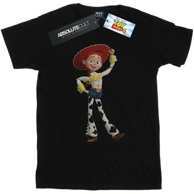 Disney Koszulka Damska / Damska Toy Story Jessie Pose Cotton Boyfriend T-Shirt (3XL / Czarny) Disney Koszulka Damska / Damska Toy Story Jessie Pose Cotton Boyfriend T-Shirt (3XL / Czarny)