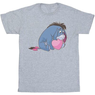 Disney Koszulka Damska / Damska Winnie The Pooh Eeyore Mouth Cotton Boyfriend T-Shirt (XXXXS / Jasnoszary) Disney Koszulka Damska / Damska Winnie The Pooh Eeyore Mouth Cotton Boyfriend T-Shirt (XXXXS / Jasnoszary)