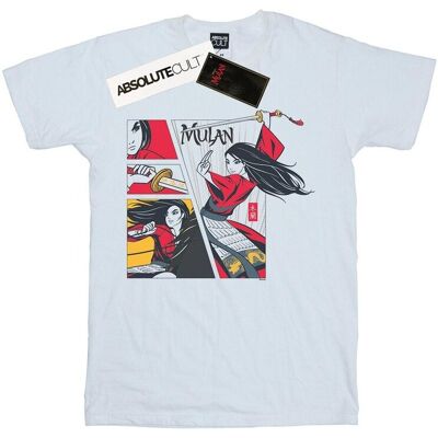 Disney Koszulka Damska/panie Mulan Movie Comic Style Cotton Boyfriend T-Shirt (XXXXS / Ciepły Biały) Disney Koszulka Damska/panie Mulan Movie Comic Style Cotton Boyfriend T-Shirt (XXXXS / Ciepły Biały)