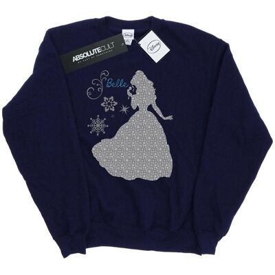 Disney Princess Bluza Damska / Damska Belle Christmas Silhouette (S (52-55 Cm) / Granatowy) Disney Princess Bluza Damska / Damska Belle Christmas Silhouette (S (52-55 Cm) / Granatowy)