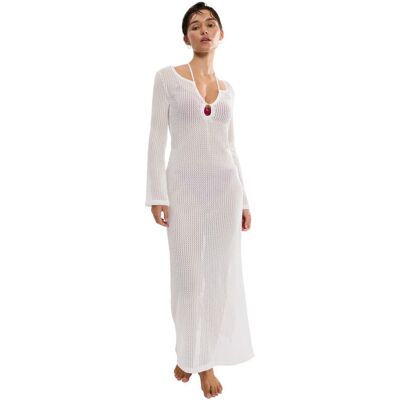 Długa koszula damska Triumph Beach MyWear Crochet Long Dress-36 Długa koszula damska Triumph Beach MyWear Crochet Long Dress-36
