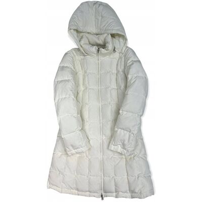 inna (Inny) Długa pikowana kurtka damska kaptur KENNETH COLE M inna (Inny) Długa pikowana kurtka damska kaptur KENNETH COLE M