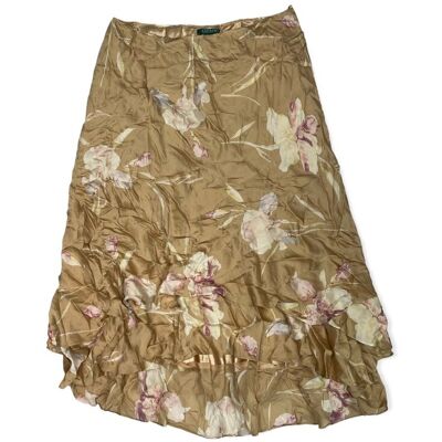 Polo Ralph Lauren Długa spódnica damska RALPH LAUREN XL jedwab Polo Ralph Lauren Długa spódnica damska RALPH LAUREN XL jedwab