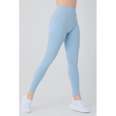 Inny producent DŁUGIE NIEBIESKIE LEGGINSY DAMSKIE Z PRĄŻKOWANEJ DZIANINY XS-S 5GA* Inny producent DŁUGIE NIEBIESKIE LEGGINSY DAMSKIE Z PRĄŻKOWANEJ DZIANINY XS-S 5GA*