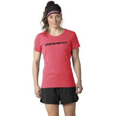 Koszulka Dynafit Traverse Różowo-Pomarańczowa - Sport Koszulka Dynafit Traverse Różowo-Pomarańczowa - Sport