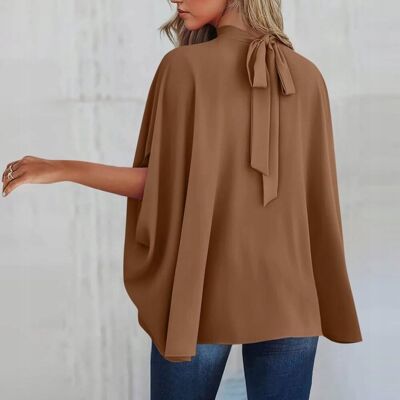 inna (Inny) Elegancka bluzka Sweter Top damski Satynowy Krótki Rękaw XL inna (Inny) Elegancka bluzka Sweter Top damski Satynowy Krótki Rękaw XL