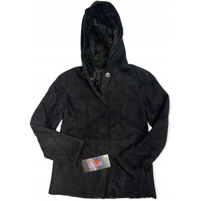 inna (Inny) Elegancka czarna kurtka damska BLUE DUCK XXS inna (Inny) Elegancka czarna kurtka damska BLUE DUCK XXS