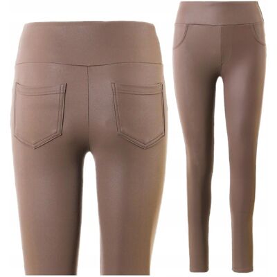 Eleganckie Legginsy Damskie Getry W Stylu Skórzanym Wysoki Stan Moraj Xxl Eleganckie Legginsy Damskie Getry W Stylu Skórzanym Wysoki Stan Moraj Xxl