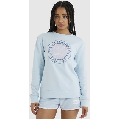 Ellesse Women's ANTICHI SWEATSHIRT LIGHT BLUE - XS Ellesse Women's ANTICHI SWEATSHIRT LIGHT BLUE - XS
