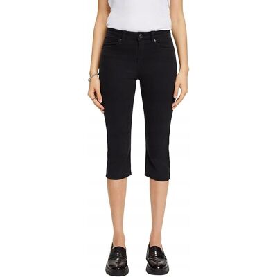 Inny producent ESPRIT DAMSKIE SPODNIE JEANSOWE 3/4 CZARNE 30 1JGP Inny producent ESPRIT DAMSKIE SPODNIE JEANSOWE 3/4 CZARNE 30 1JGP
