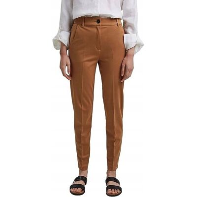 Inny producent ESPRIT ELEGANCKIE SPODNIE CYGARETKI W KOLORZE CIEPŁEGO BRĄZU 32/28 7AA Inny producent ESPRIT ELEGANCKIE SPODNIE CYGARETKI W KOLORZE CIEPŁEGO BRĄZU 32/28 7AA
