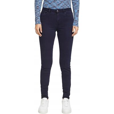 Inny producent ESPRIT GRANATOWE DŻINSY RURKI Z NISKIM STANEM CASUAL 30/32 6FA Inny producent ESPRIT GRANATOWE DŻINSY RURKI Z NISKIM STANEM CASUAL 30/32 6FA